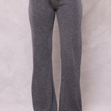 Striated Wide Leg Drawstring Sweatpant