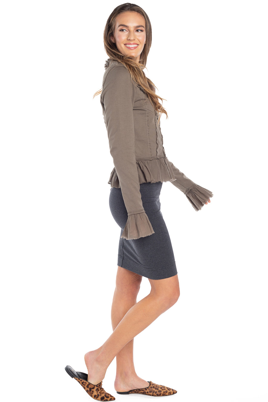 Dark Charcoal Heather Gray