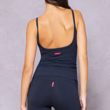 Scoop Back Tank With Bra