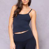 Scoop Back Tank With Bra