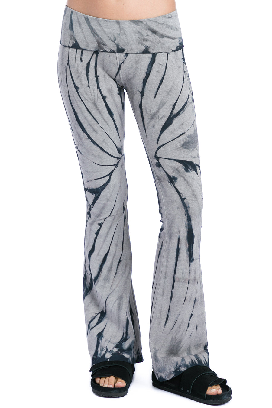 Heather Gray/Spiral Black