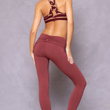 Shirred Rolldown Legging