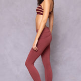 Shirred Rolldown Legging