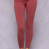 Shirred Rolldown Legging