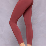 Shirred Rolldown Legging