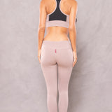 Scoop Neck Mesh Back Racer Bra