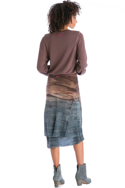 Double Layer Bias Skirt | Hard Tail Forever