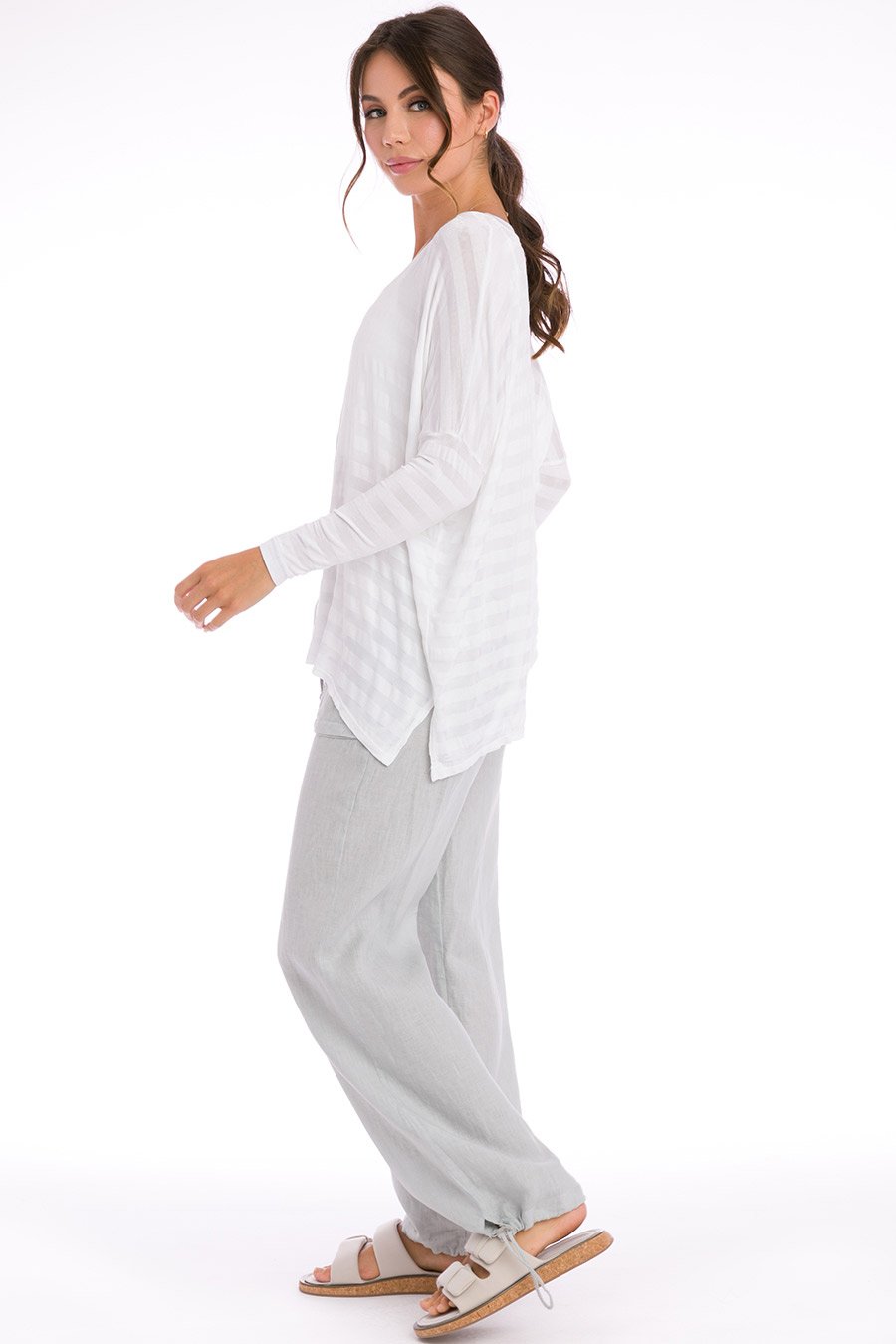 メゾンドドルチェ luxs pants ivory luxs pants/ivory | maison de Dolce.