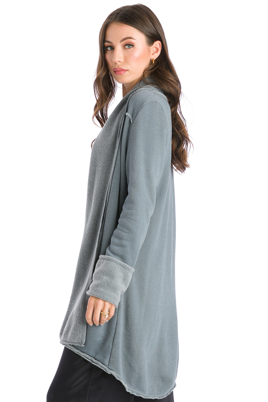 Hard tail slouchy cardigan 2025