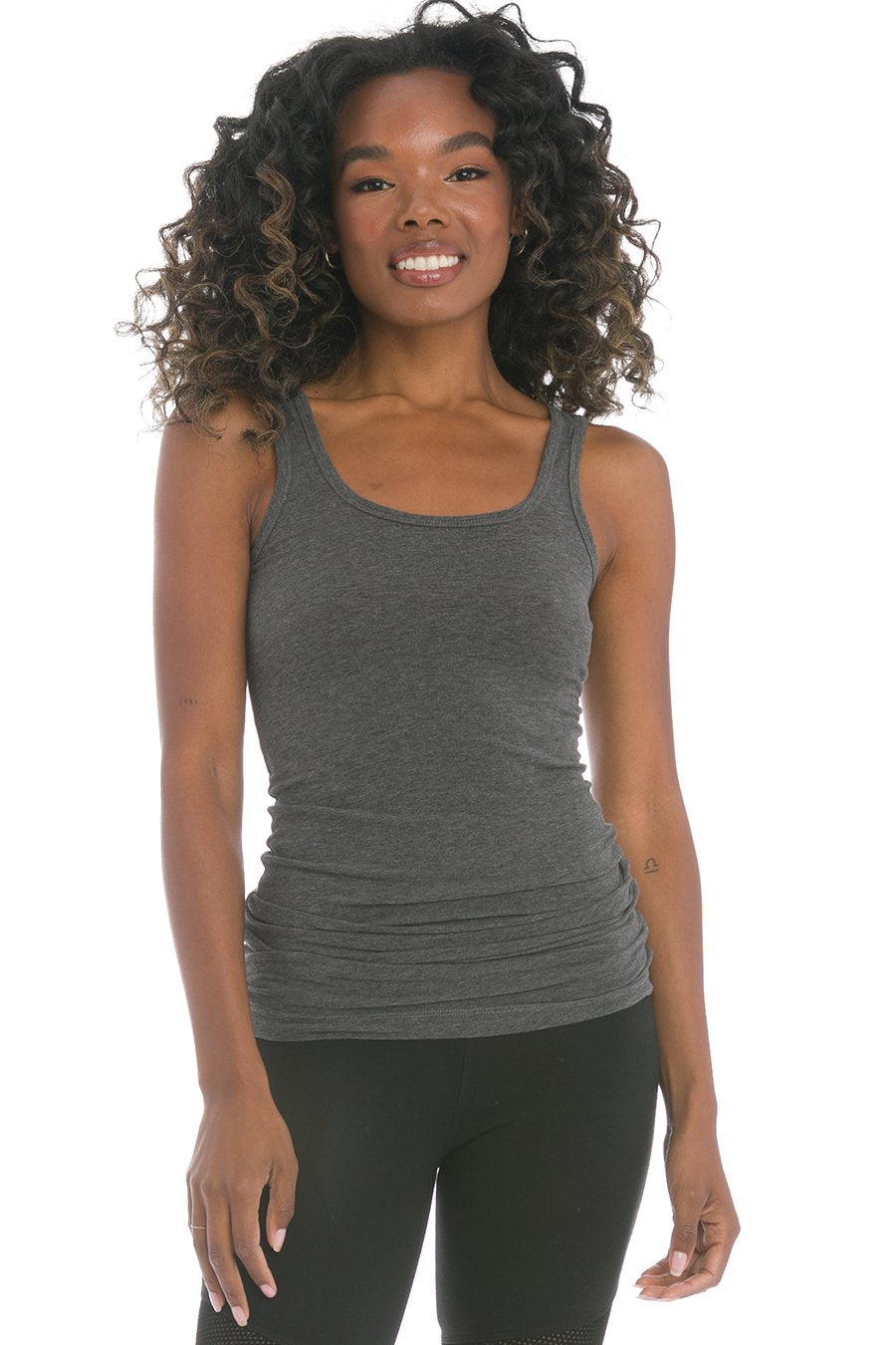 Dark Charcoal Heather Gray
