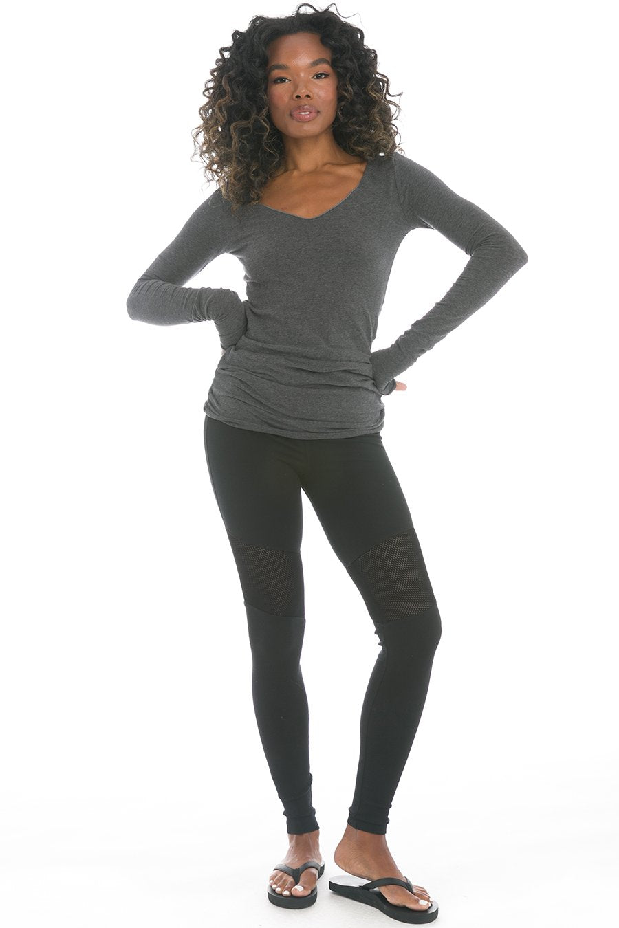 Dark Charcoal Heather Gray