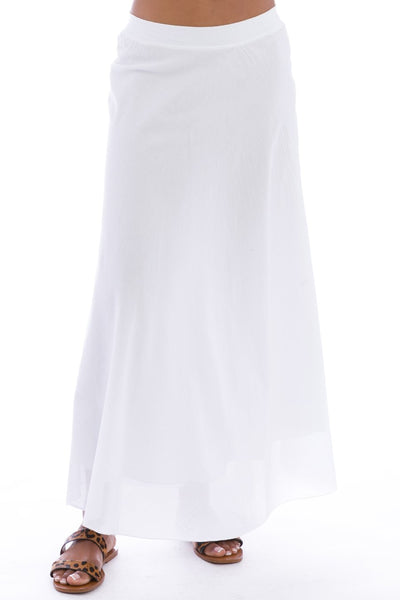 Plain Poly Skirt LDS Temple Skirt – Dressed in White