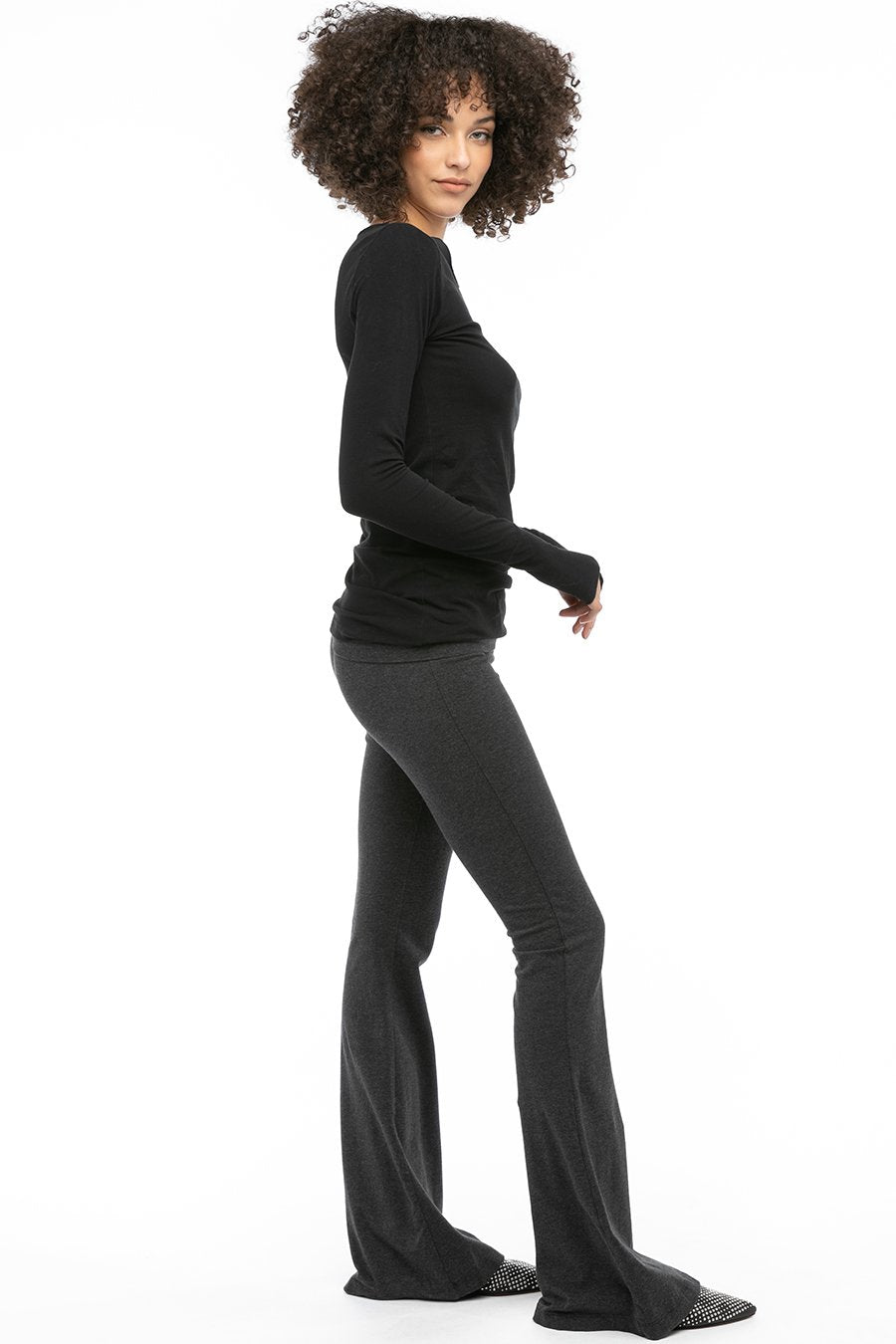 Dark Charcoal Heather Gray