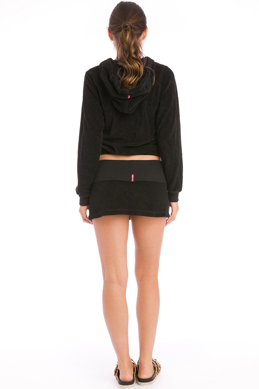 【AAKE】TERRY MINI SK Terry Mini Skirt Blue | NA-KD